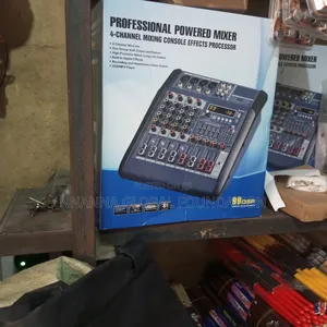 4 Channel Mixing Console Effects Processor