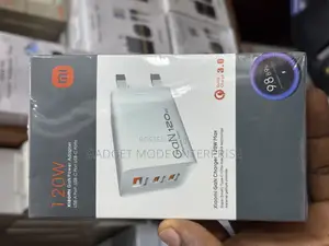 Xiaomi 120w Gan Charger With Higher Performance, Compact Power Adapter