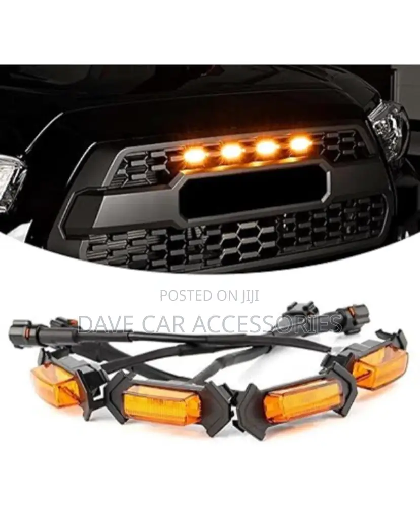 Universal Smoked Front Grill Led Light