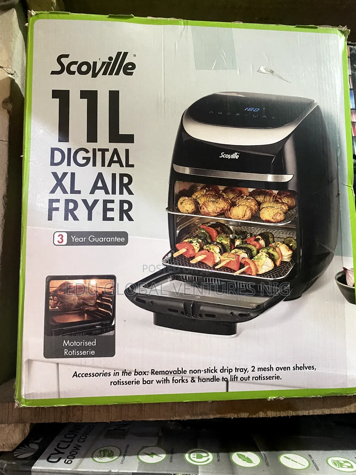 Scoville 11litres Digital Xl Airfryer.