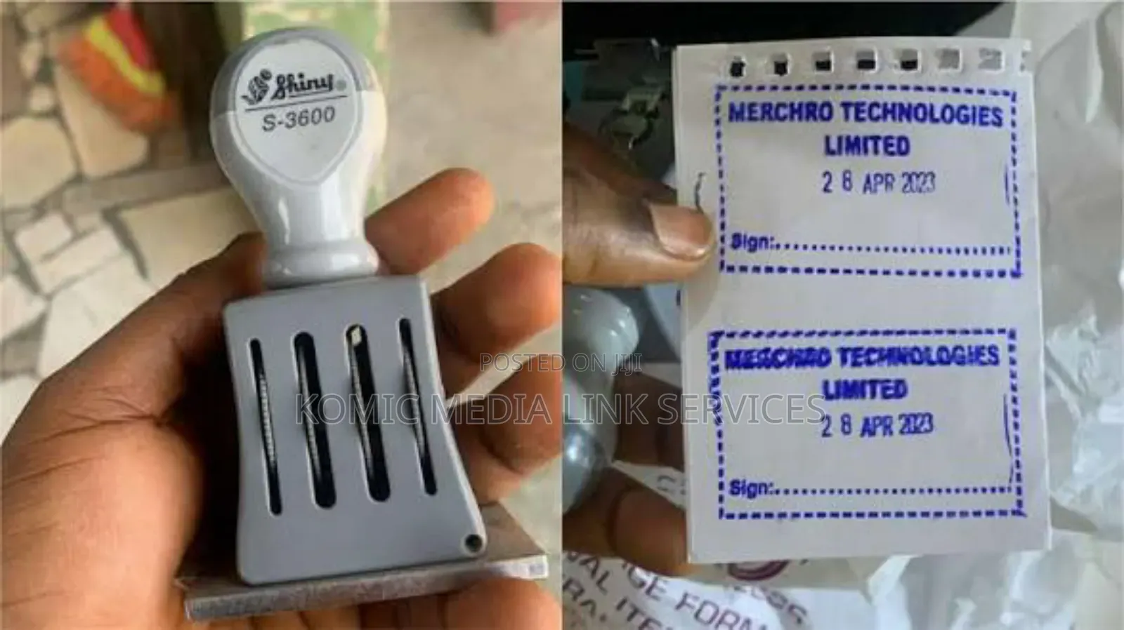 Custom Rubber Stamp