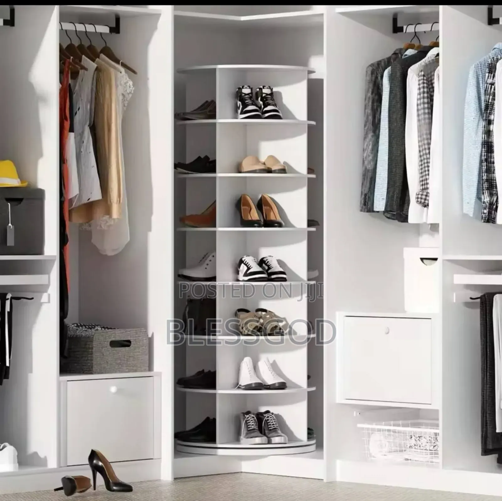 360 Rotating Shoe Rack 7 Layers
