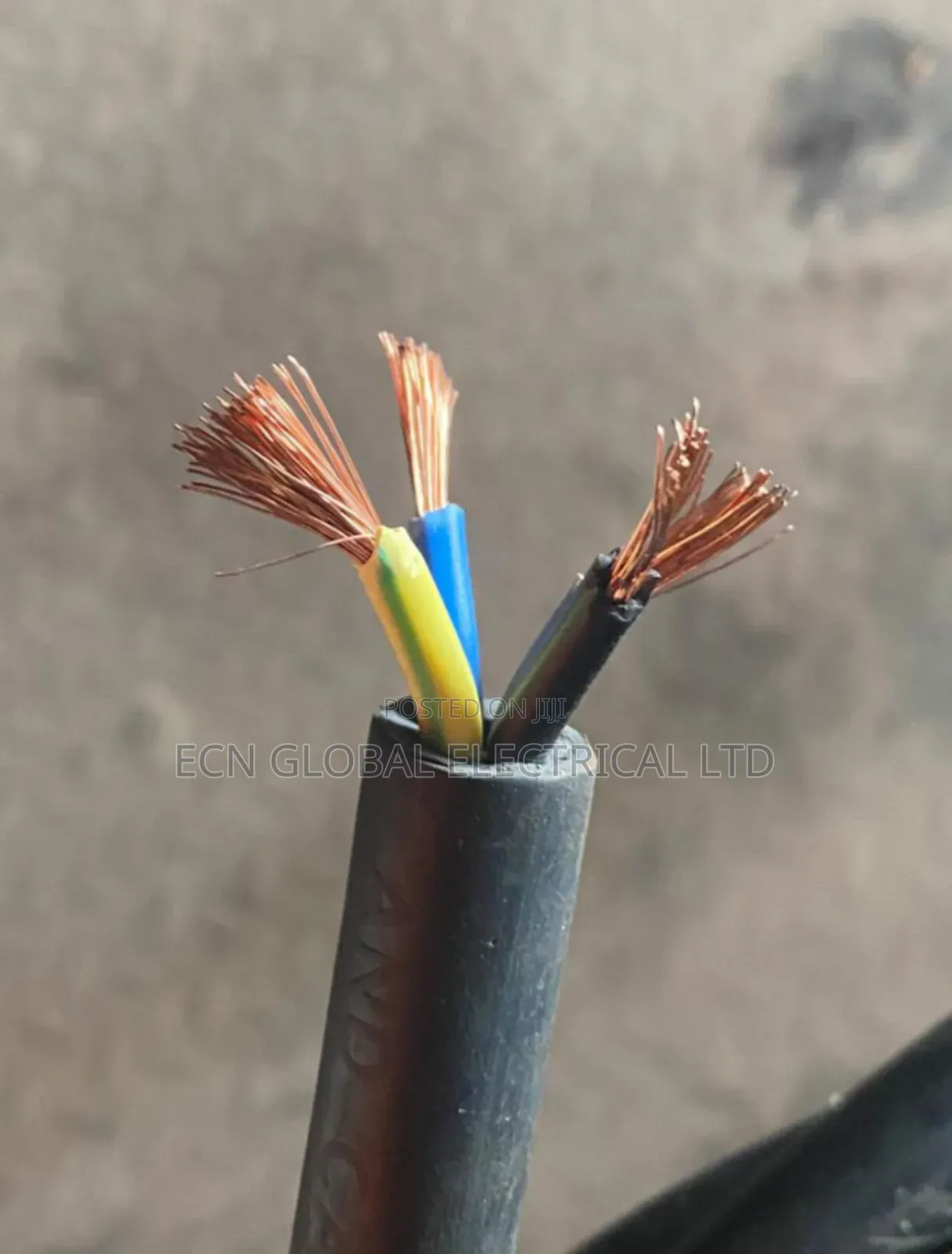 6mm X 3 Core Flexible Cable (3c Flex Wire)