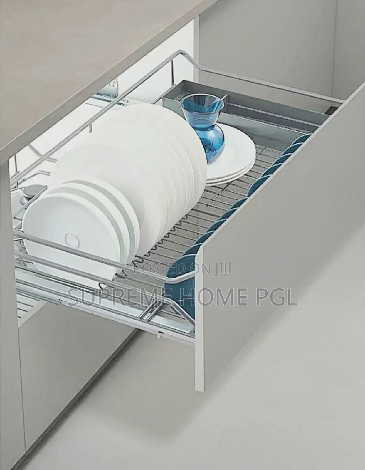 Kitchen Cabinet Pull Out Basket Utensils Organiser