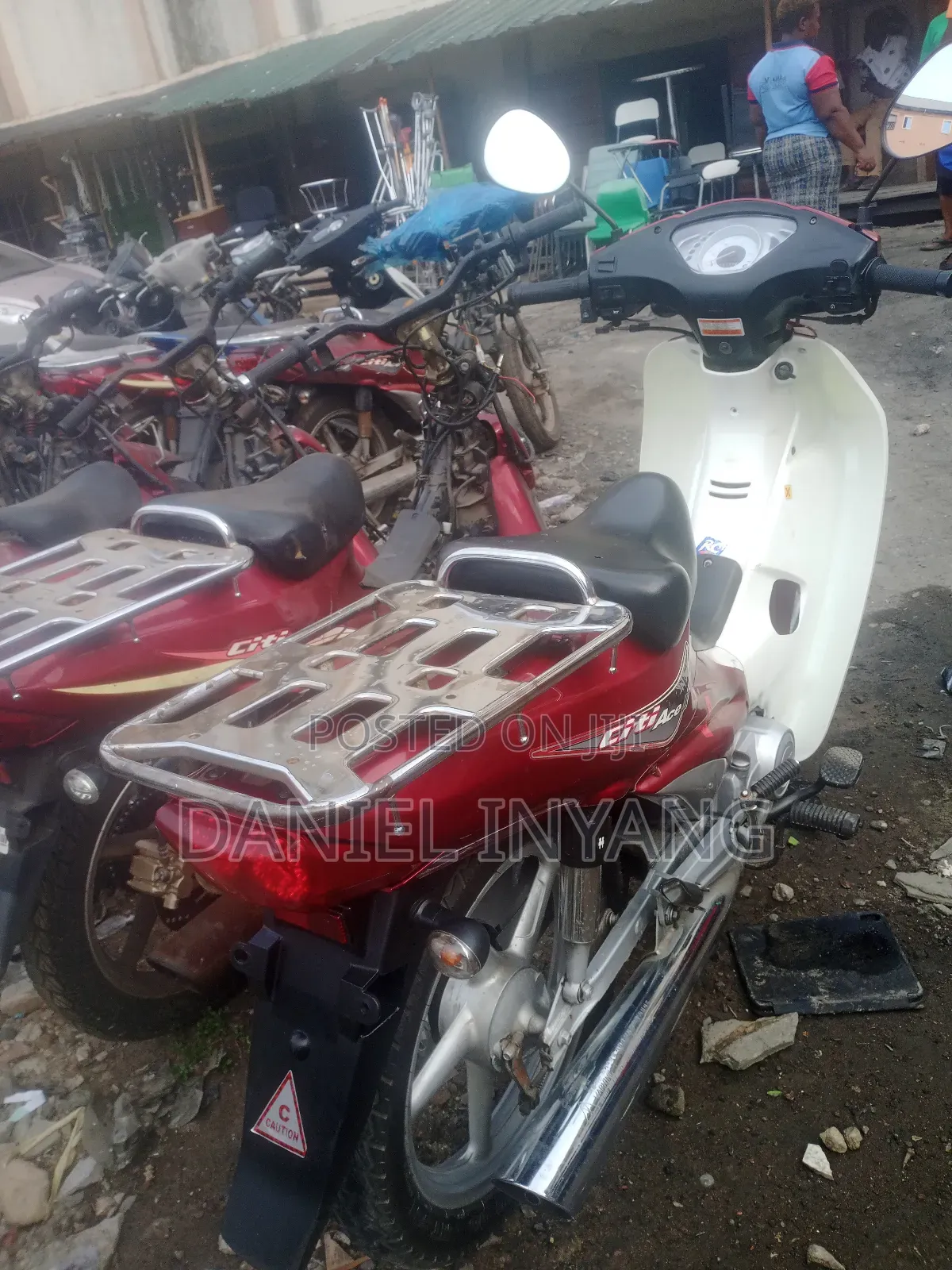Daelim CiTi Ace 110 2019 Red