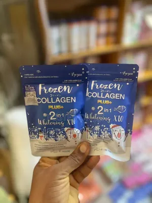 Frozen Collagen 2in1 Whitening X10 Supplement 60pcs