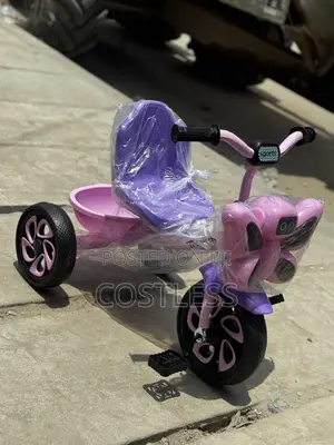 Decorative Butterfly Children's Tricycle