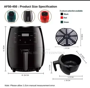 6l Large Capacity Multi-Function Oven Air Fryer