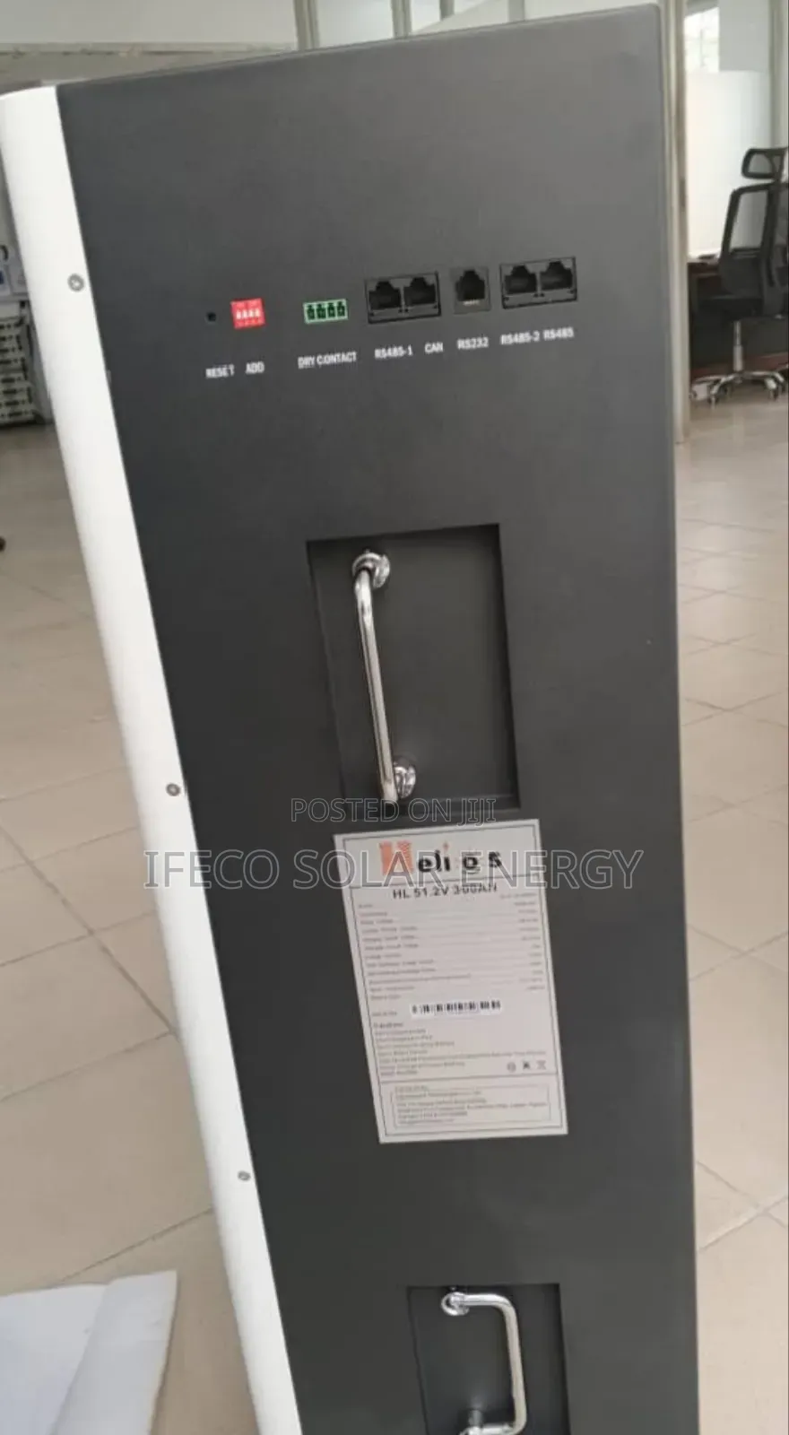 Helio's Lithium Ion Battery 15kwh 48v