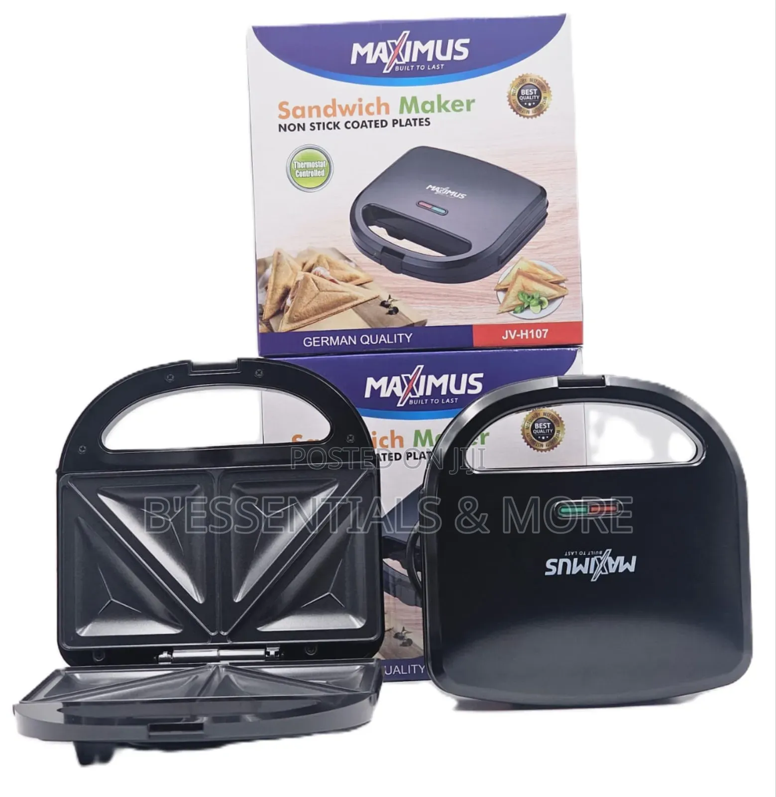 Two Faced Bread Toaster and Sandwich Maker
