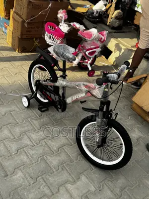 Sport Bicycle With Training Wheels