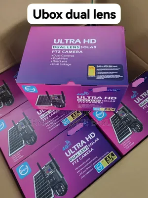Ubox Dual Lens 4g Solar PTZ Camera