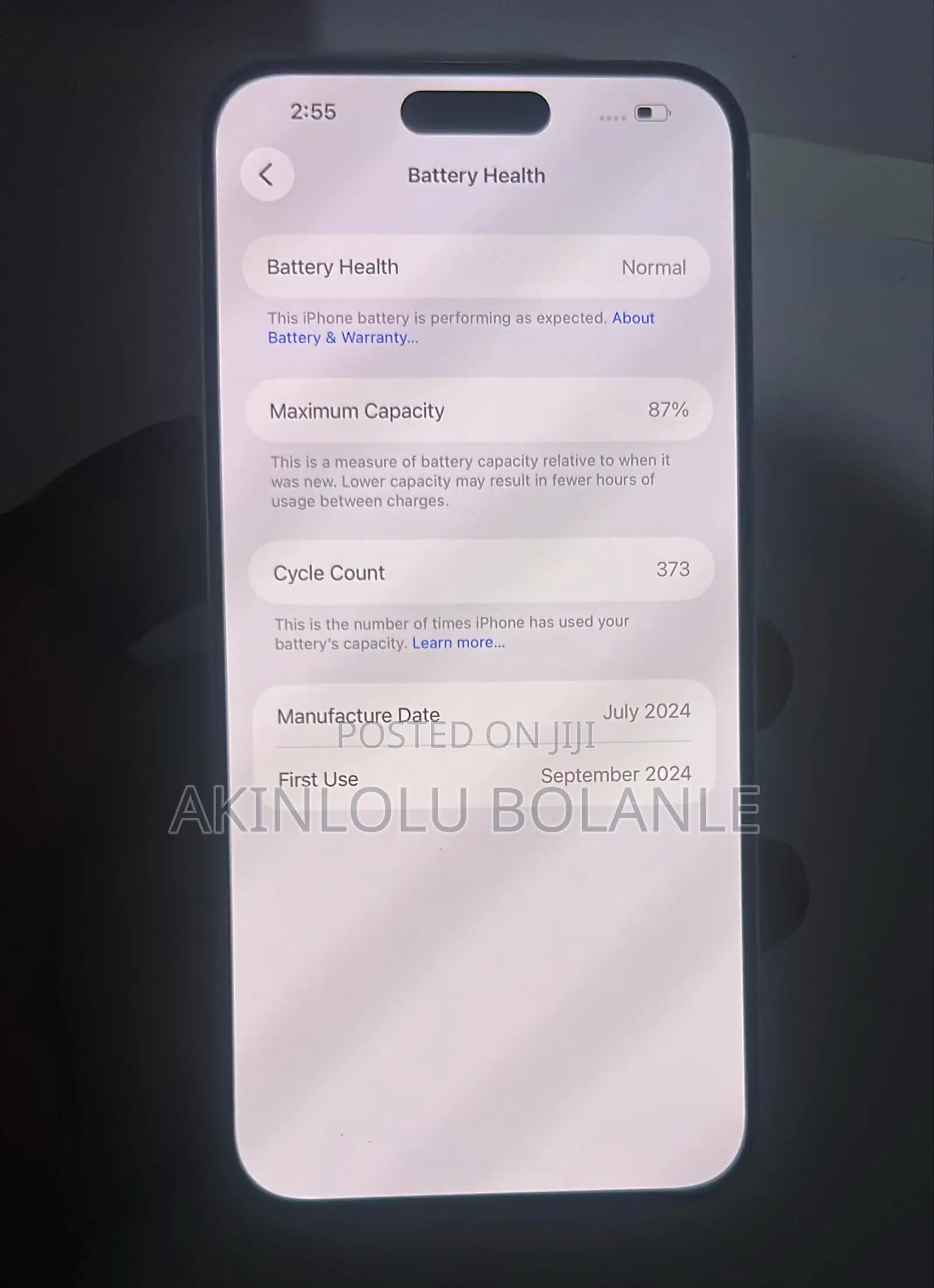Apple iPhone 15 Pro Max 256 GB White