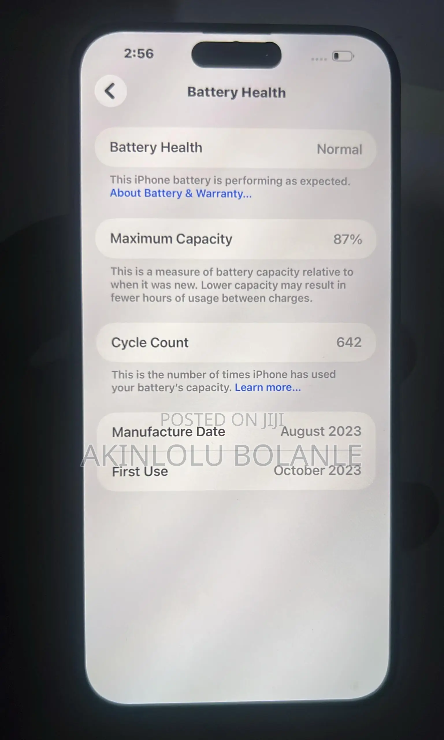 Apple iPhone 15 Pro Max 256 GB Blue