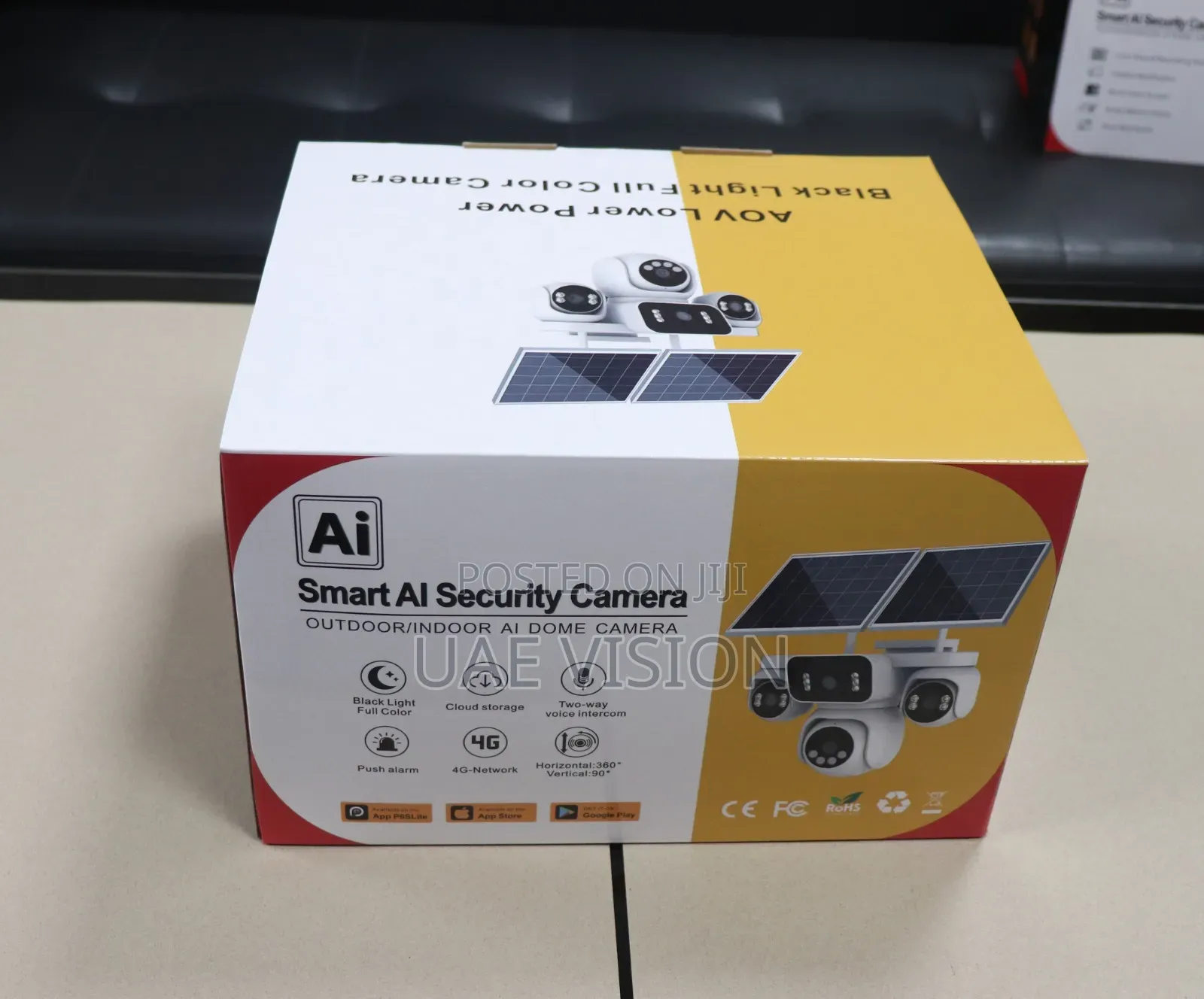 4 Lens Solar Camera Smart Ai Security Camera Hieasy