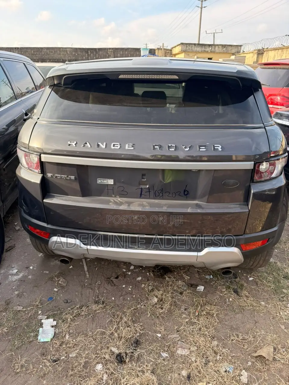 Land Rover Range Rover Evoque 2013 Gray