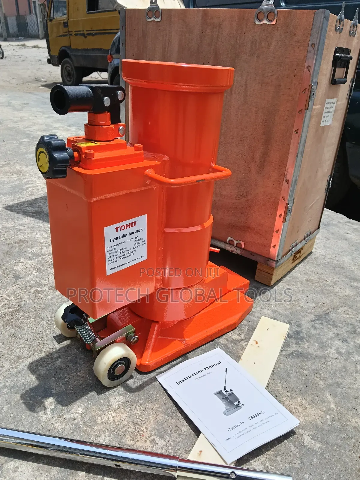 25ton Heavy Duty Toe Jack
