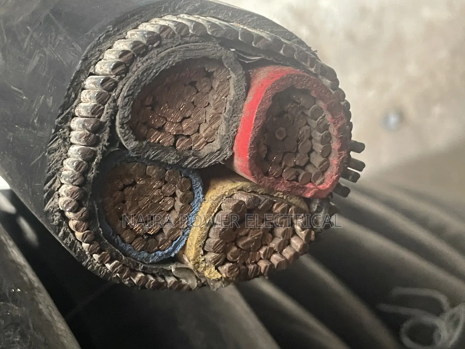 300mm 4core Armored Cable Nigeria