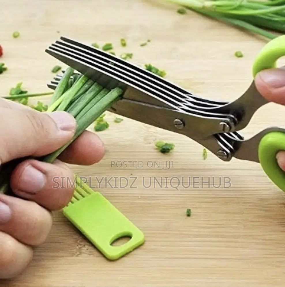 Vegetable Spices Easy Cutter - 5 Blade Scissor