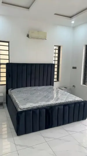 Simple but Classic Padded Bedframe