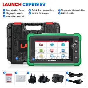 Launch X431 Crp919 Ev Obd2 Electric Vehicle Scanner