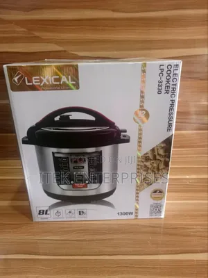 Lexical LPC-3330 Professional Electric Pressure Cooker (8l)