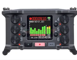 Zoom F6 Mulit Track Field Recorder. Six Inputs.32 -Bit Float Recorder.