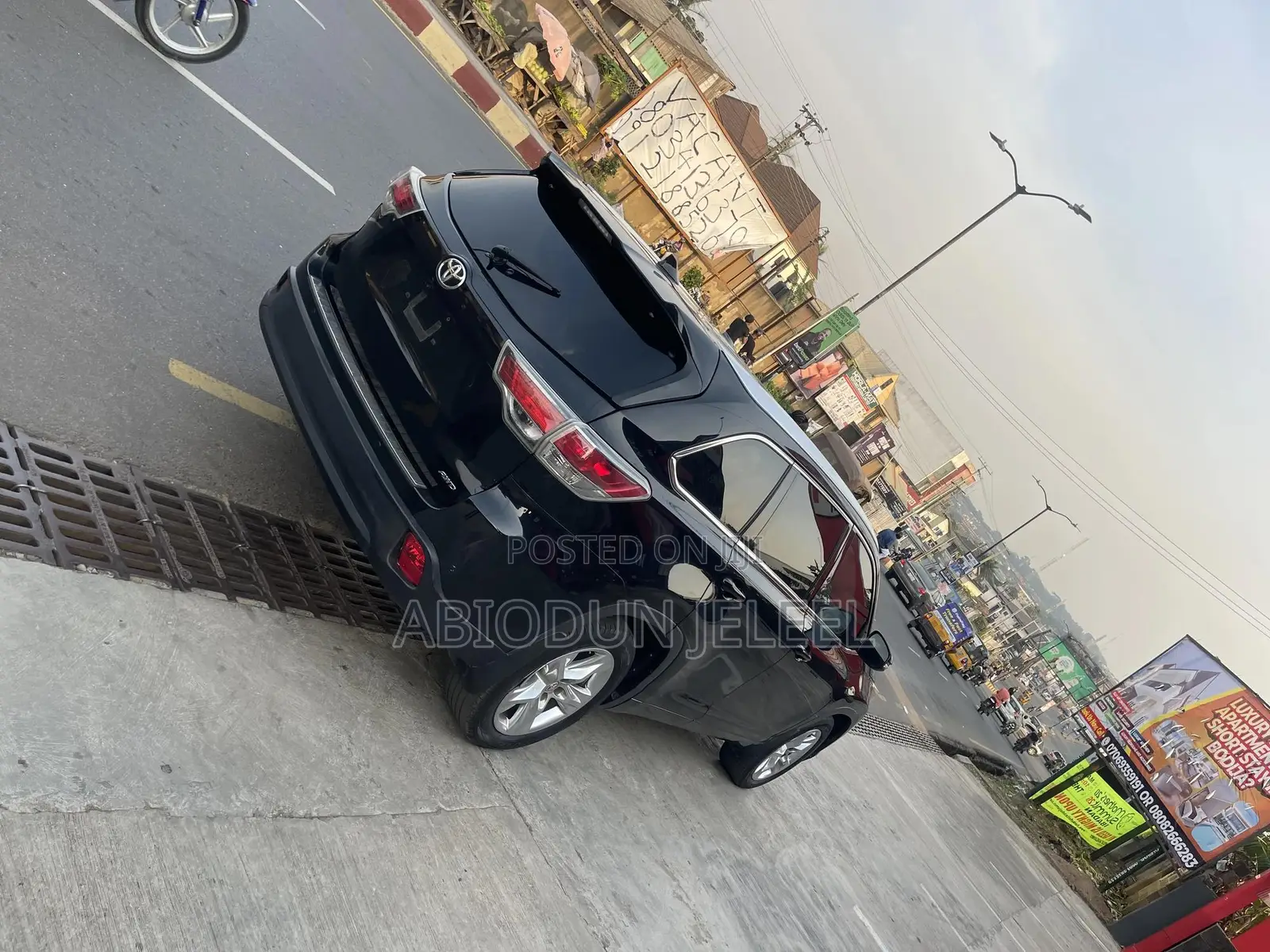 Toyota Highlander 2016 Black
