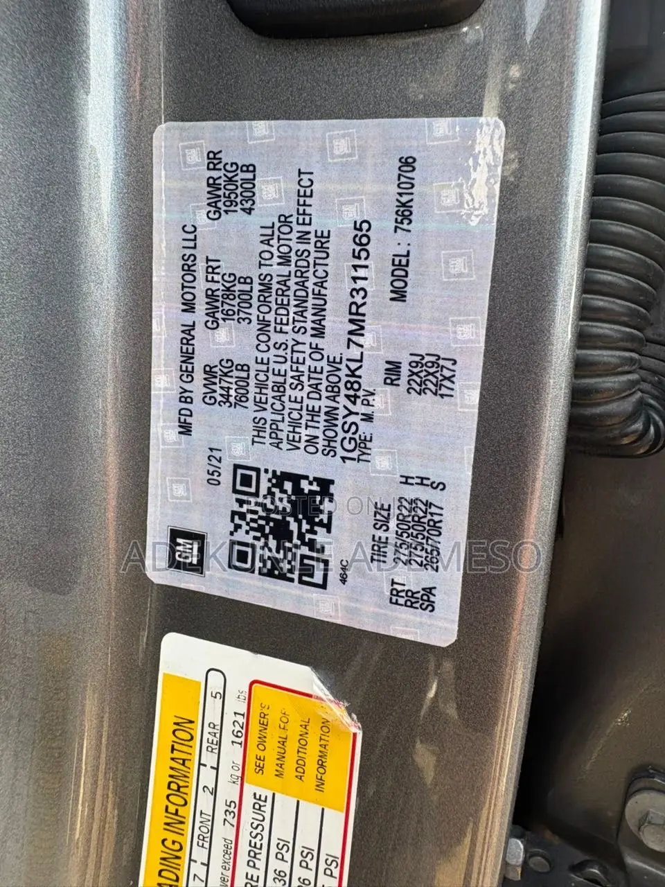 Cadillac Escalade 2024 Gray