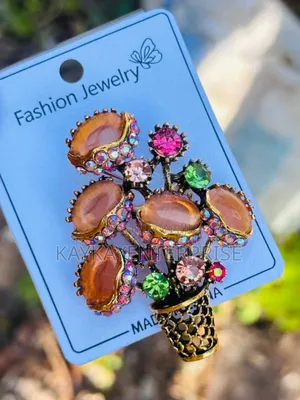 Multi Flower Luxury Brooches