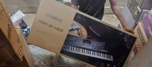 Yamaha PSR E483 Keyboard With Adapter