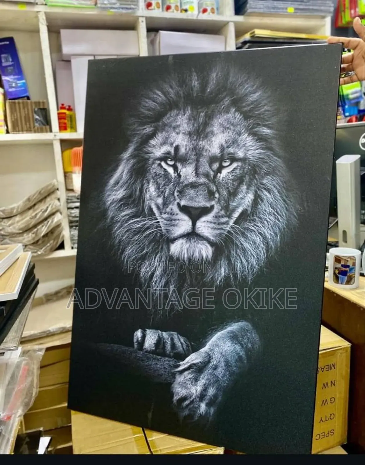 Lion Artwork.
