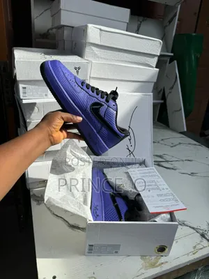 Kobe Bryant X Nike Air Force 1 ‘Purple’ Sneakers