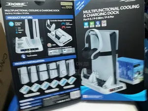Ps5 Multifunctional Cooling Stand Charging Dock