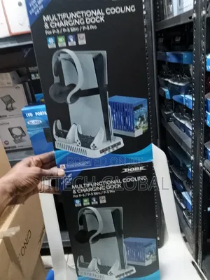 Ps5 Multifunctional Cooling Stand Charging Dock