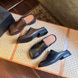 The Japanese Style Irregular Half Drag Mules Shoes Collections