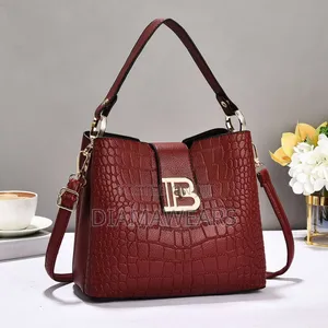 Black Bucket Ladies Hand Bag