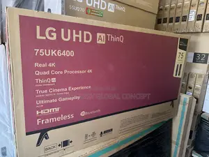 Lg 75 Inches Smart Frameless Webos Tv