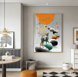 40by80cm Frame Clock