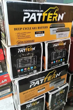 200ah/12v Pattern Dry Cell Battery