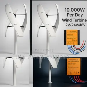 Buy the Ultimate Clean Energy; 10,000w Per Day 48v Wind Turbine