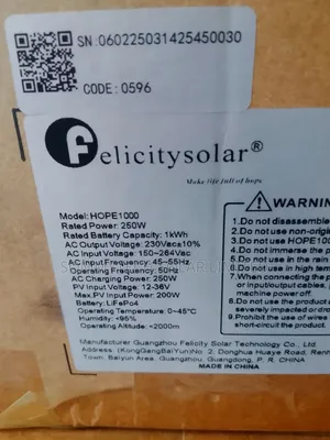 1kwh Felicity Solar Generator