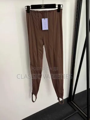 Mugler 3d Striped Pant {Super Thick Stretch, With Stirrups}