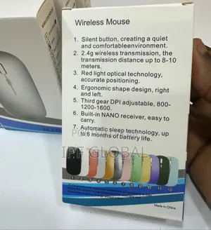Wireless Bluetooth Mouse With Silent Button