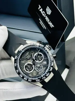 Tag Heuer Quality Luxury Men Chronograph Wristwatch