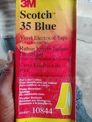 3m Scotch Tape Vinyl Electrical Tape Blue
