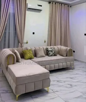 Luxury Design of L Sshape Sofa Chair With Singles