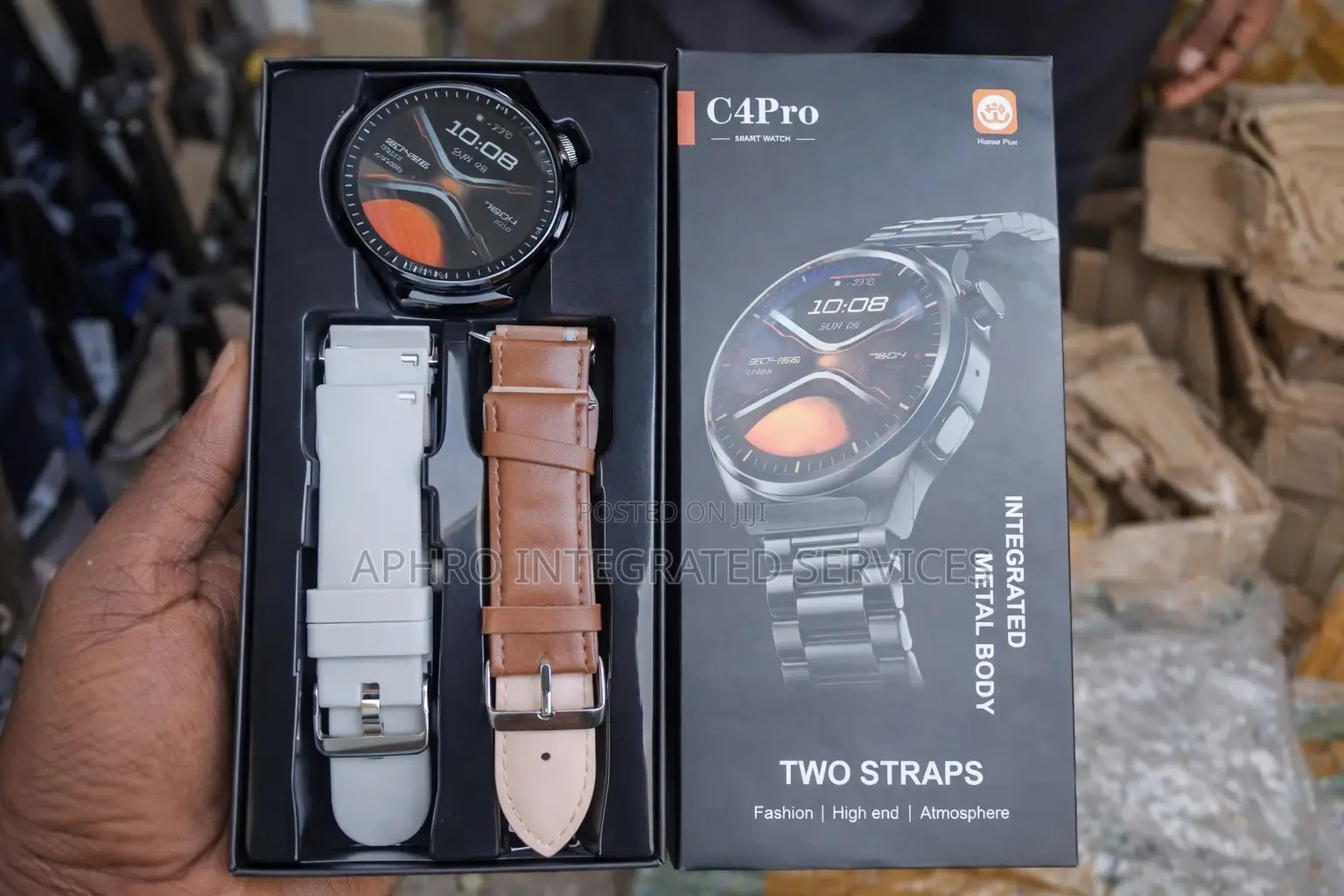 C4 Pro Smart Watch (2 Straps) in Benin City - Smart Watches, Aphro ...