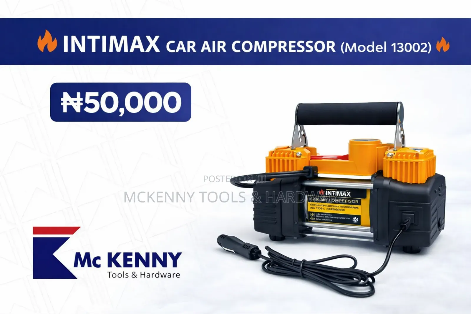 Intimax Car Air Compressor (Model 13002) 🔥