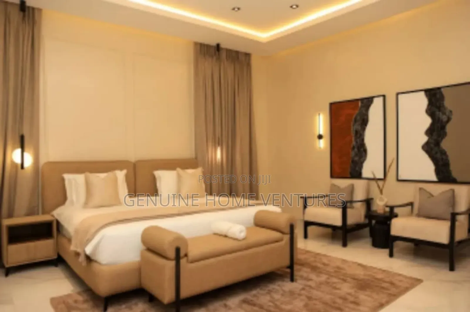 Furnished 2bdrm Penthouse in Parkview Estate for rent